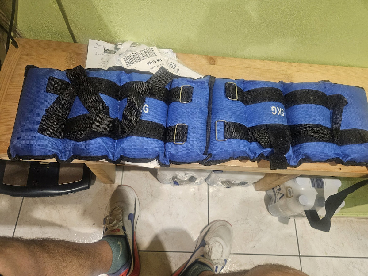 Luxury Fitness Haltere Încheietura Mâinii Și Glezna Greutăți 2 x 6kg