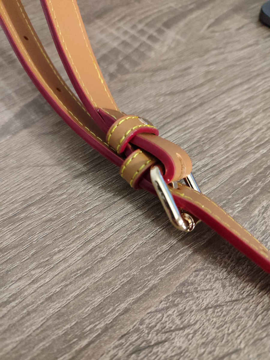 Rania's handmade creations Λουρί για Πλεκτή Τσάντα Καμηλό