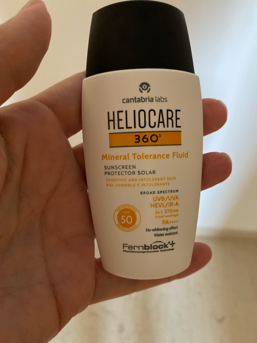 Heliocare 360 Mineral Tolerance Fluid SPF50 Αντηλιακή Κρέμα Προσώπου 50ml