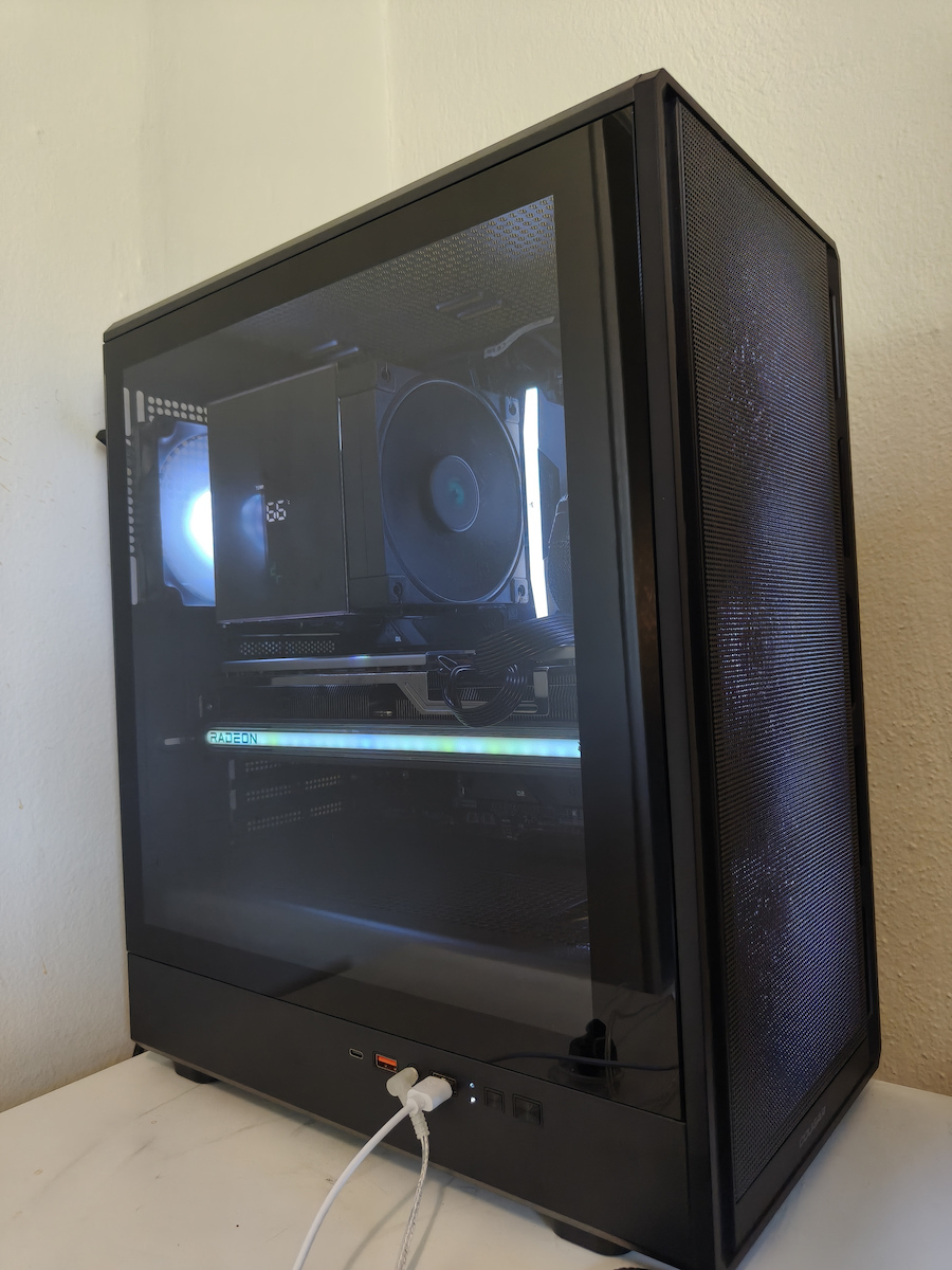 Cougar Airface Pure PRO Gaming Midi Tower Κουτί Υπολογιστή με ARGB Φωτισμό Μαύρο