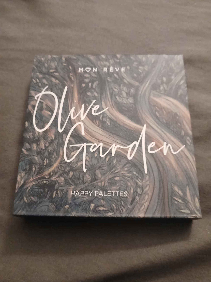 Mon Reve Happy Palettes Palette with Eye Shadows in Pressed Powder Form 15gr