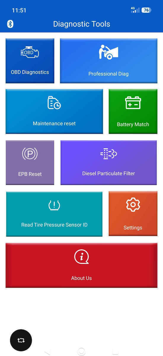 Διαγνωστικό Αυτοκινήτου OBD 2 με Bluetooth