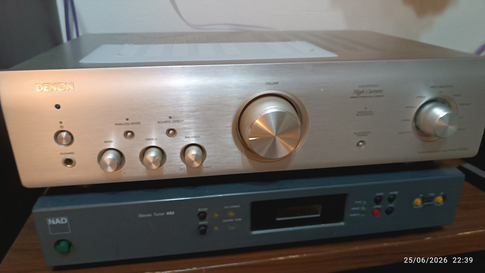 Denon PMA-600NE Integrated Hi-Fi Amplifier Stereo 70W/4Ω 45W/8Ω PMA-600NE Black