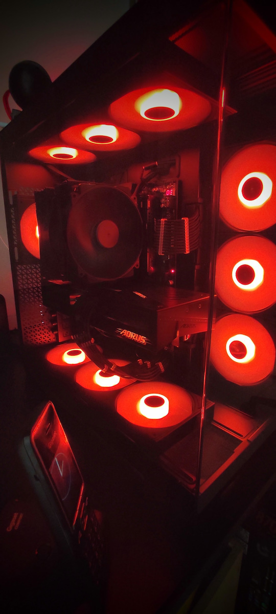 Antec C8 Gaming Full Tower Κουτί Υπολογιστή με Πλαϊνό Παράθυρο Μαύρο