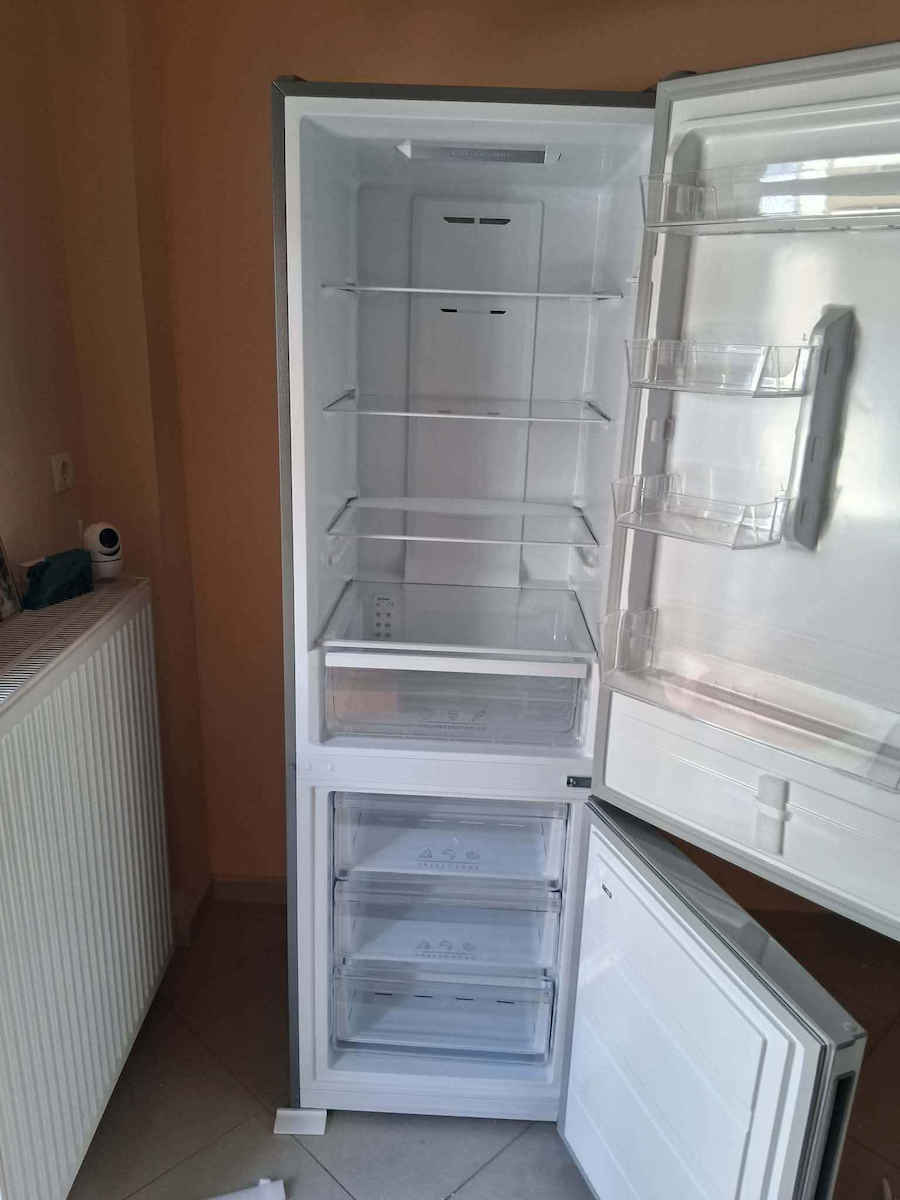 Morris Ψυγειοκαταψύκτης 310lt Total NoFrost Υ188xΠ59.5xΒ63εκ. Inox T73314DBN