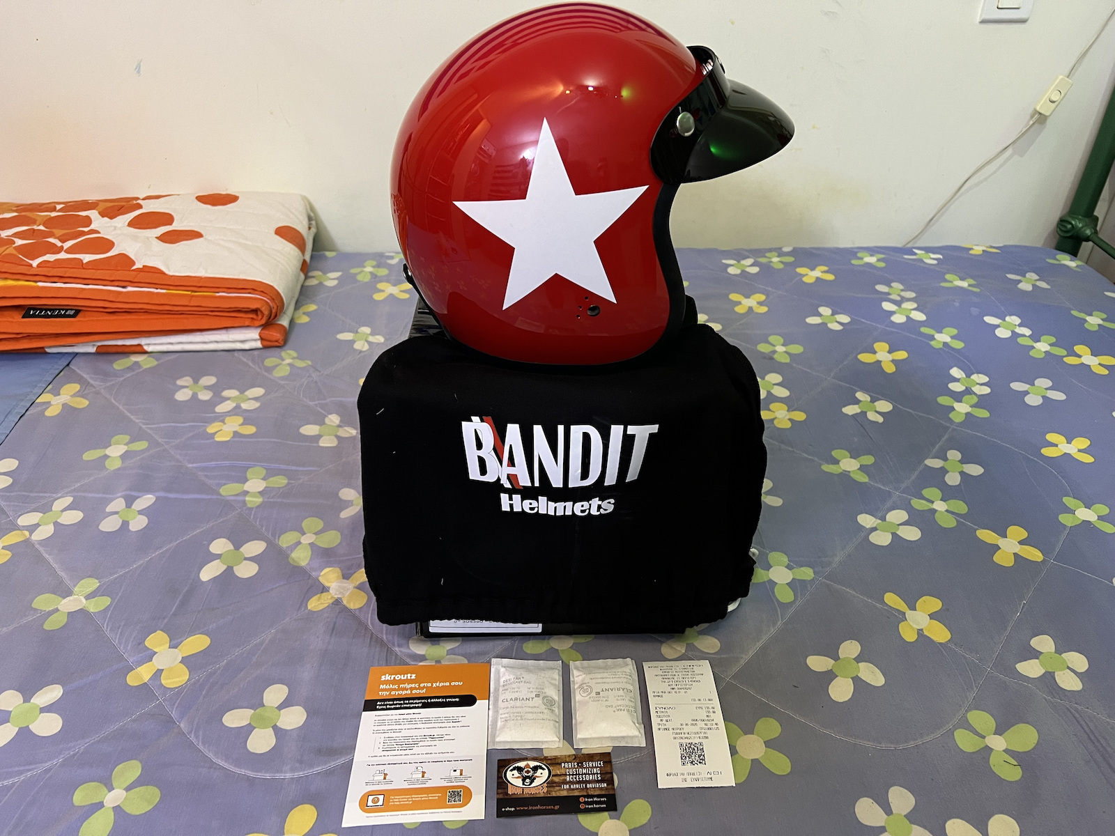 Bandit Jet Star Κράνος Μηχανής Jet