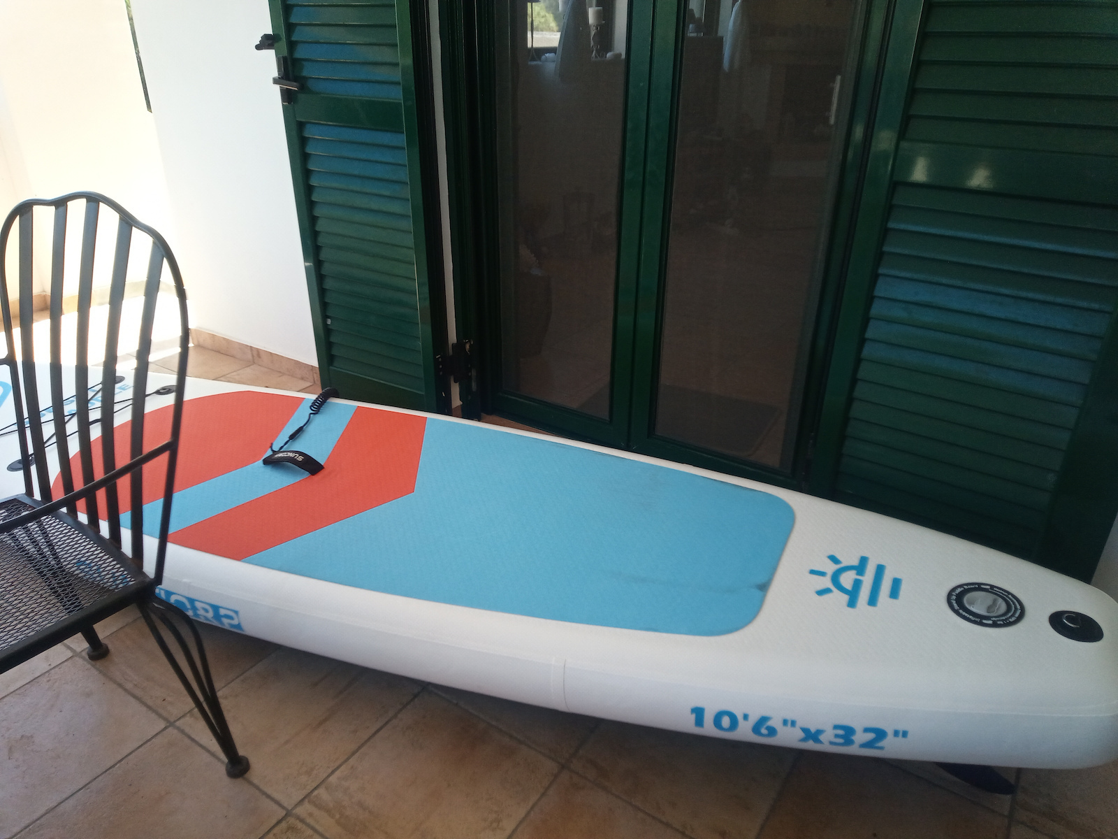 Homeone Φουσκωτή Σανίδα SUP με Μήκος 3.2m Μπλε