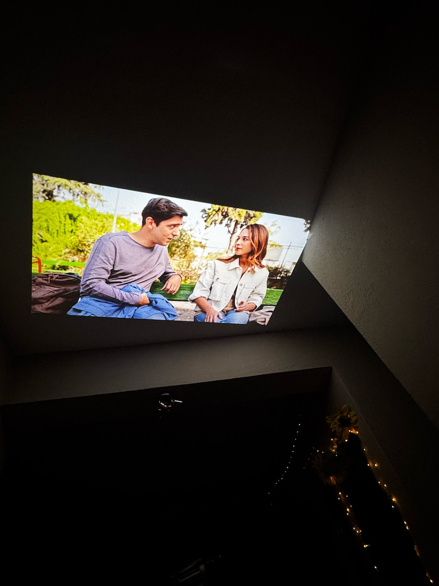 Mozart 1 Pro 2025 Projector LCD Full HD LED Lamp with Wi-Fi Built-in Speakers and MEMC