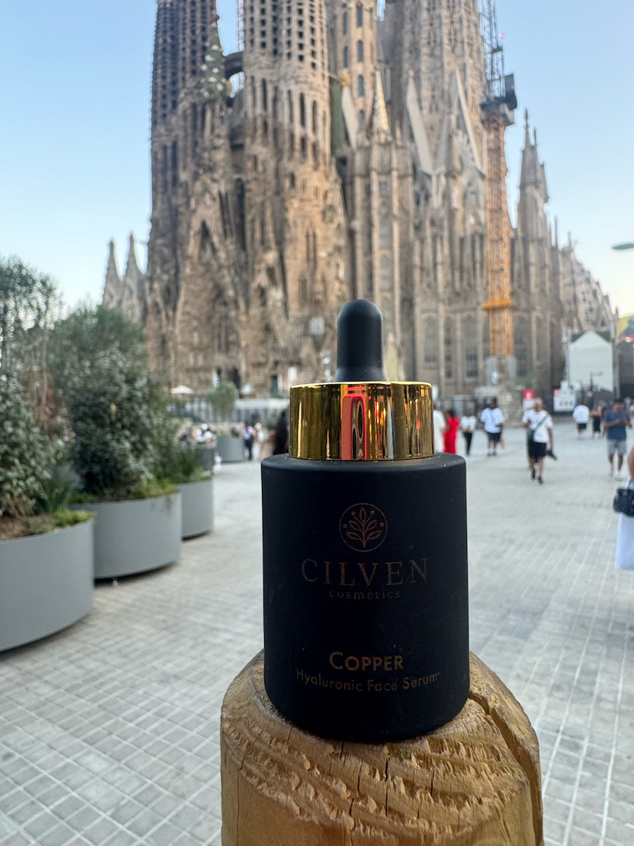 Cilven Copper Moisturizing Serum Face with Niacinamide & Peptides 30ml