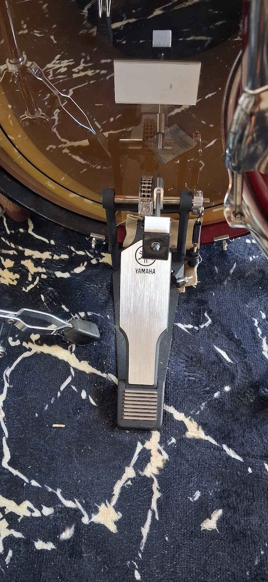 Yamaha Einzeln Bass Drum Pedal mit Kette FP-9500C