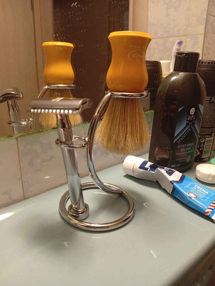 Nipavo Stand For Shaving Brush Razor Base For Shaving Brush