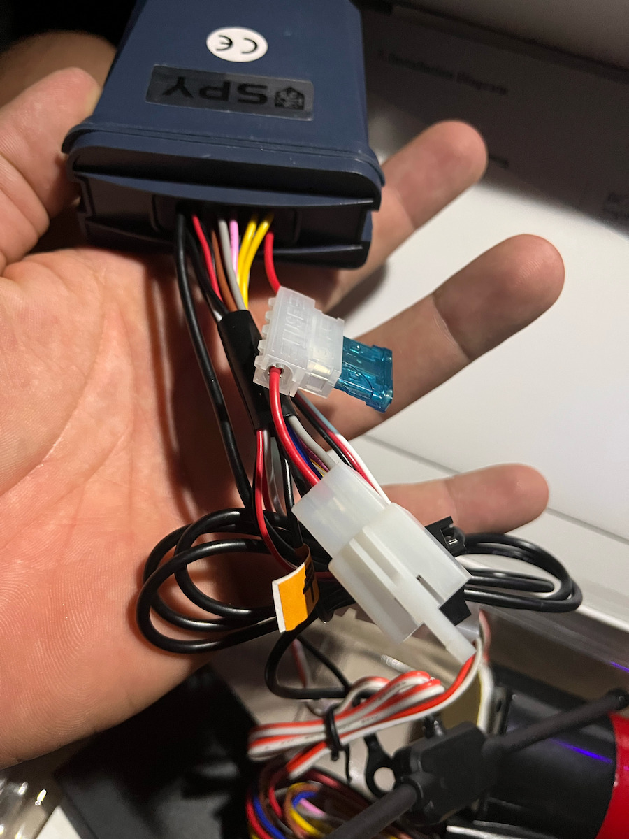 Spy Alarm Machine Made 5000M 2-Way Motorcycle Alarm with Telenotification