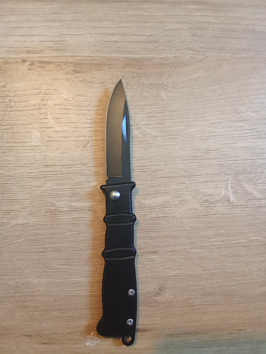 GeHock Pocket Knife Keychain Black