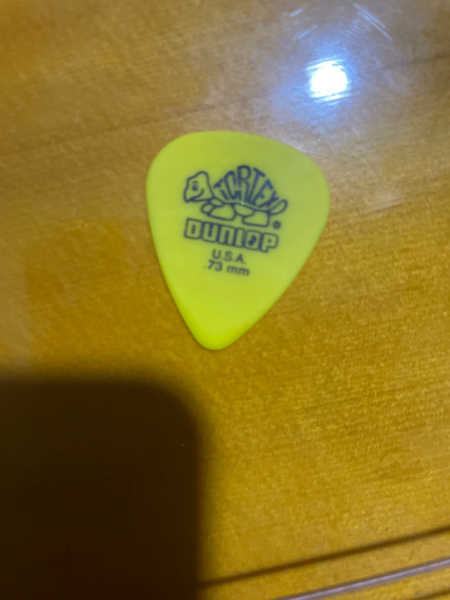 Pana Dunlop 418r-0.73 Tortex Standard Galbenă 0.73mm