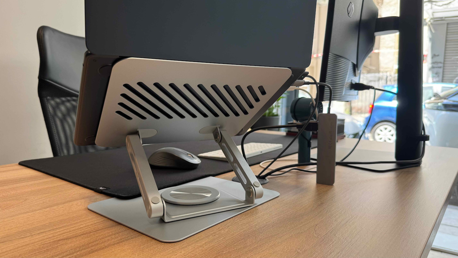 Ugreen LP876 Βάση Στήριξης για Laptop έως 17" Ασημί