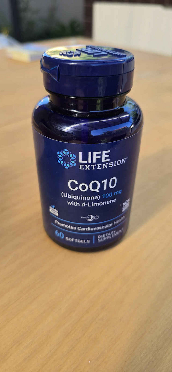 Life Extension Super-Absorbale CoQ10 D-Limon Glutenfrei 100mg 60 Softgels