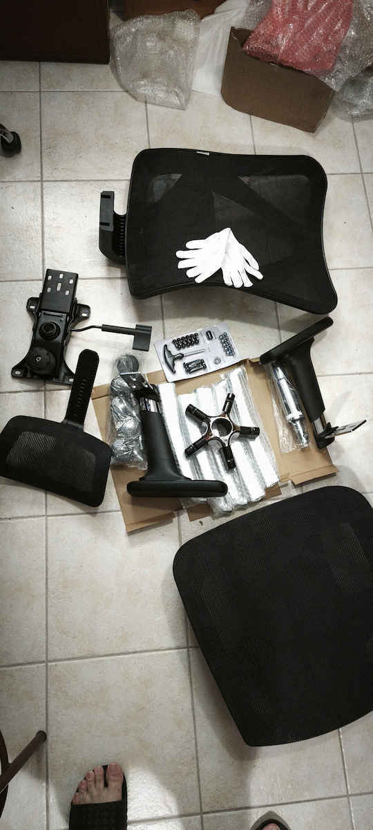 Sihoo M57 Καρέκλα Γραφείου με Μπράτσα Black