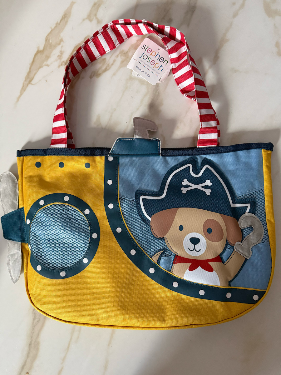 Stephen Joseph Pirate Παιδική Τσάντα Θαλάσσης Πολύχρωμη 35x32x35εκ.