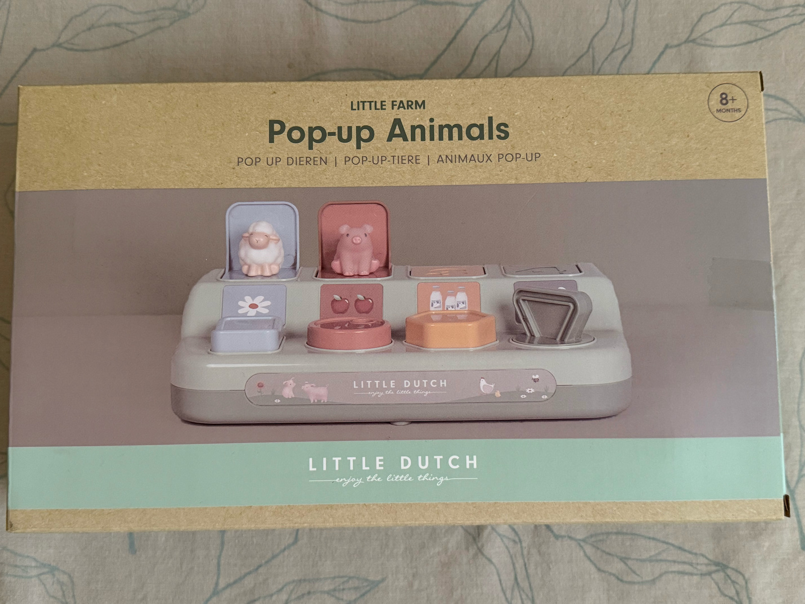 Little Dutch Pädagogisches Pop-up-Tier-Spielzeug