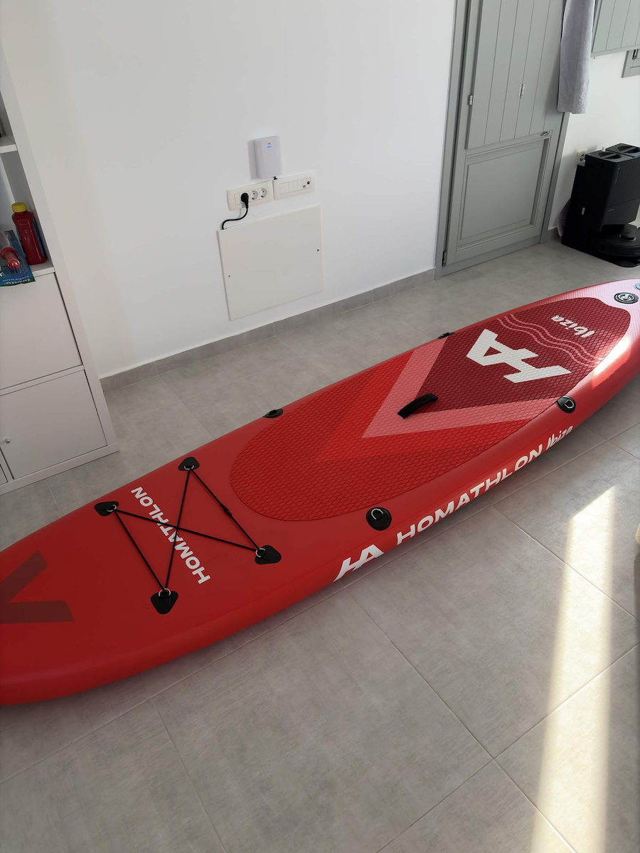 Homathlon Ibiza Дъска SUP с Дължина 3.15m Червена