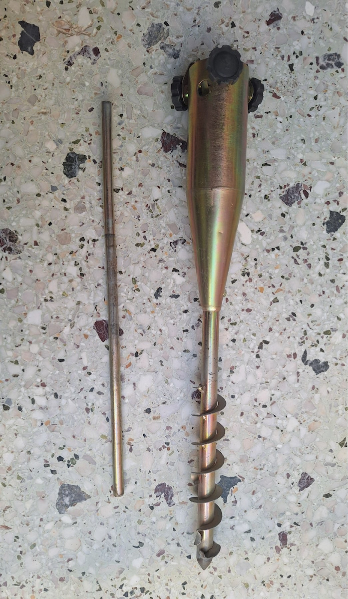 HomeMarkt Bază de Umbrelă Înșurubat Metalică 22-56mm Argintie