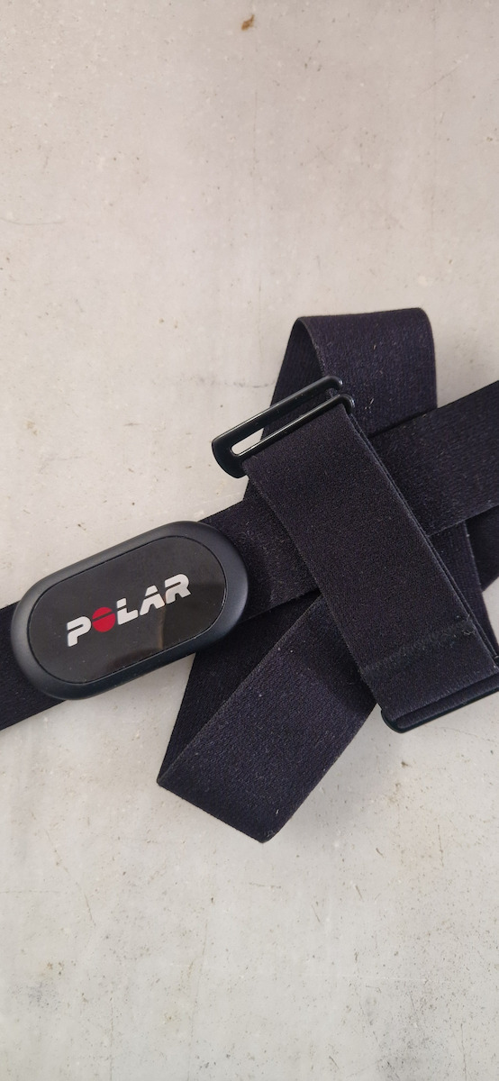 Polar H10 Potrivită pentru înot Curea pentru Ritmul Cardiac Pieptului 93cm în culoarea Negru