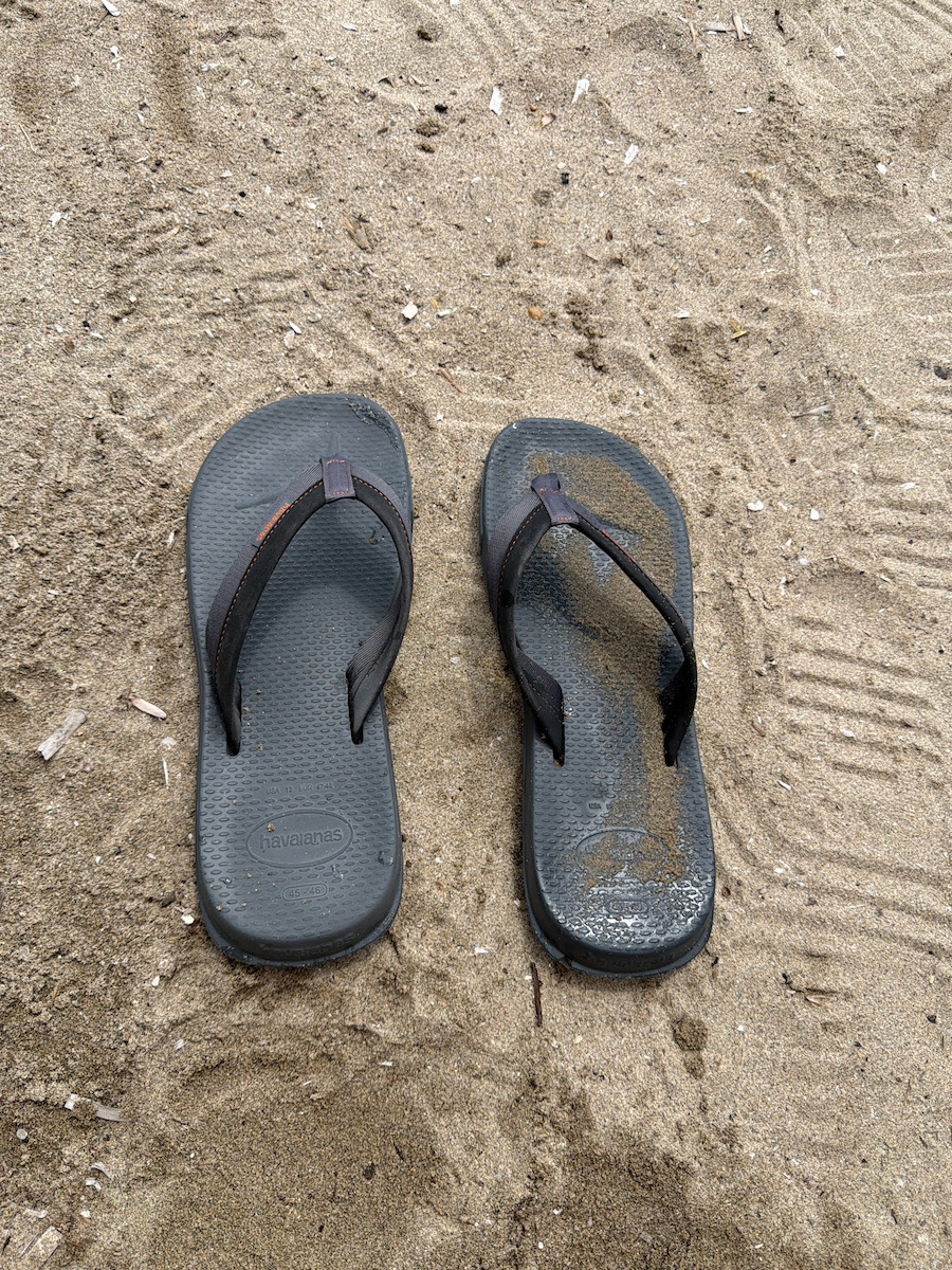Track Plus Herren-Badesandalen Gray