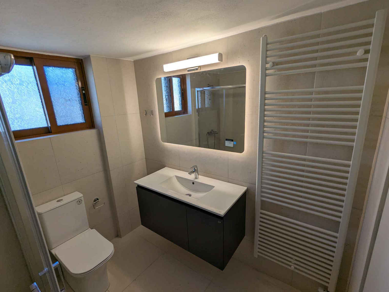 Luminor Joy Rectangular Bathroom Mirror Led Touch 100x70cm