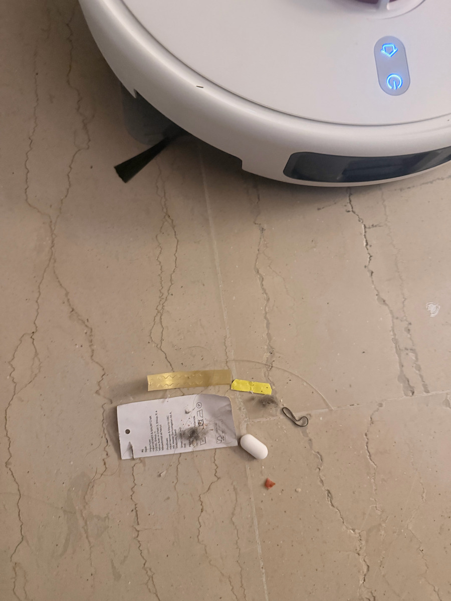 Xiaomi H50 Pro Robot Vacuum Cleaner with Laser Mapping & 15000Pa Suction Power White