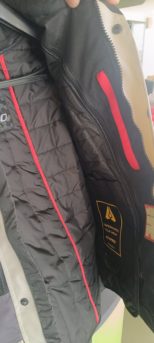 AGVpro Tornado Bărbătesc Geacă de motocicletă 4 Sezoane Waterproof Negru