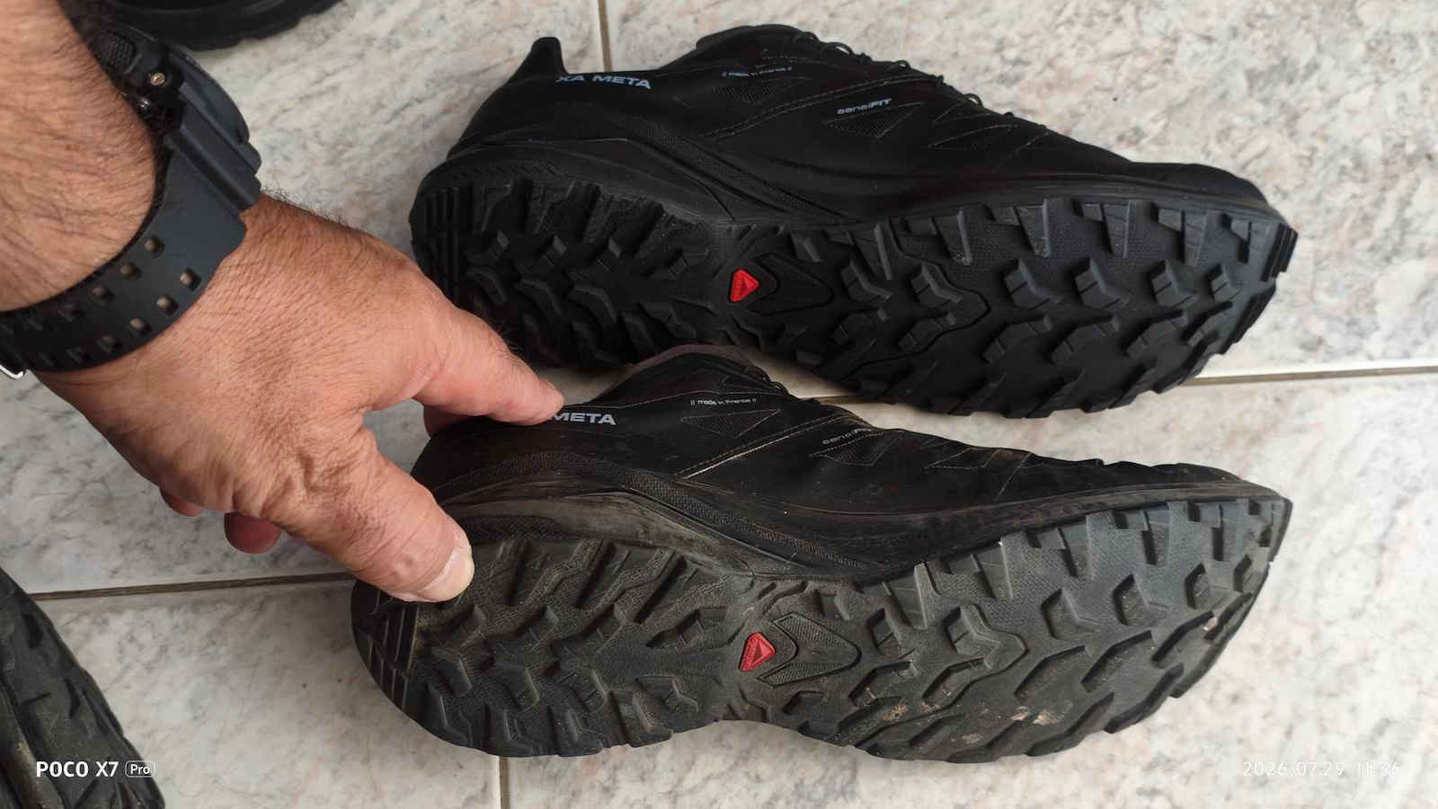 Sport Shoes Trail Running Black