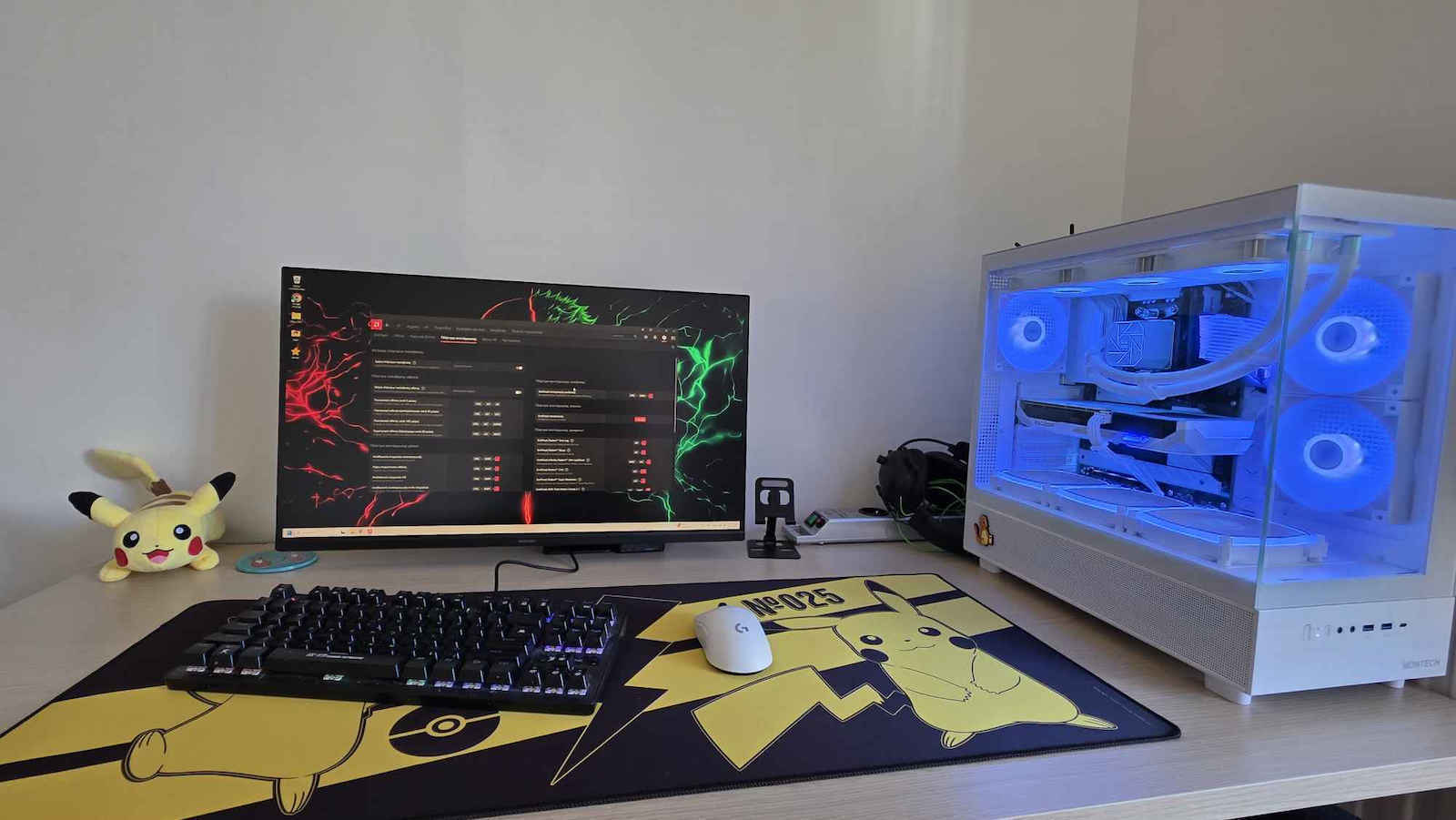 Montech XR Gaming Midi-Turm Computergehäuse mit Seitenfenster und ARGB-Beleuchtung Schwarz