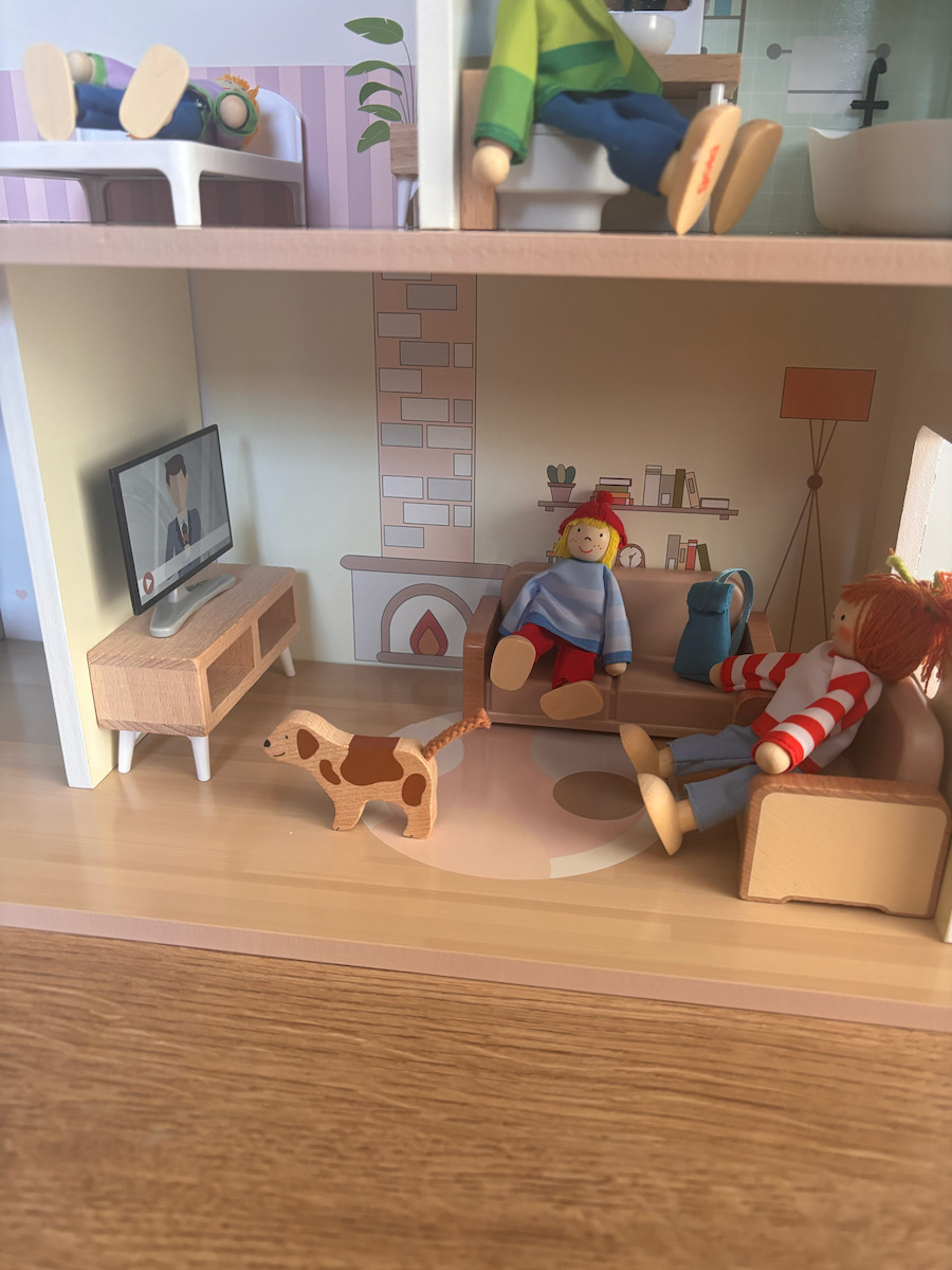 Luna Wooden Dollhouse