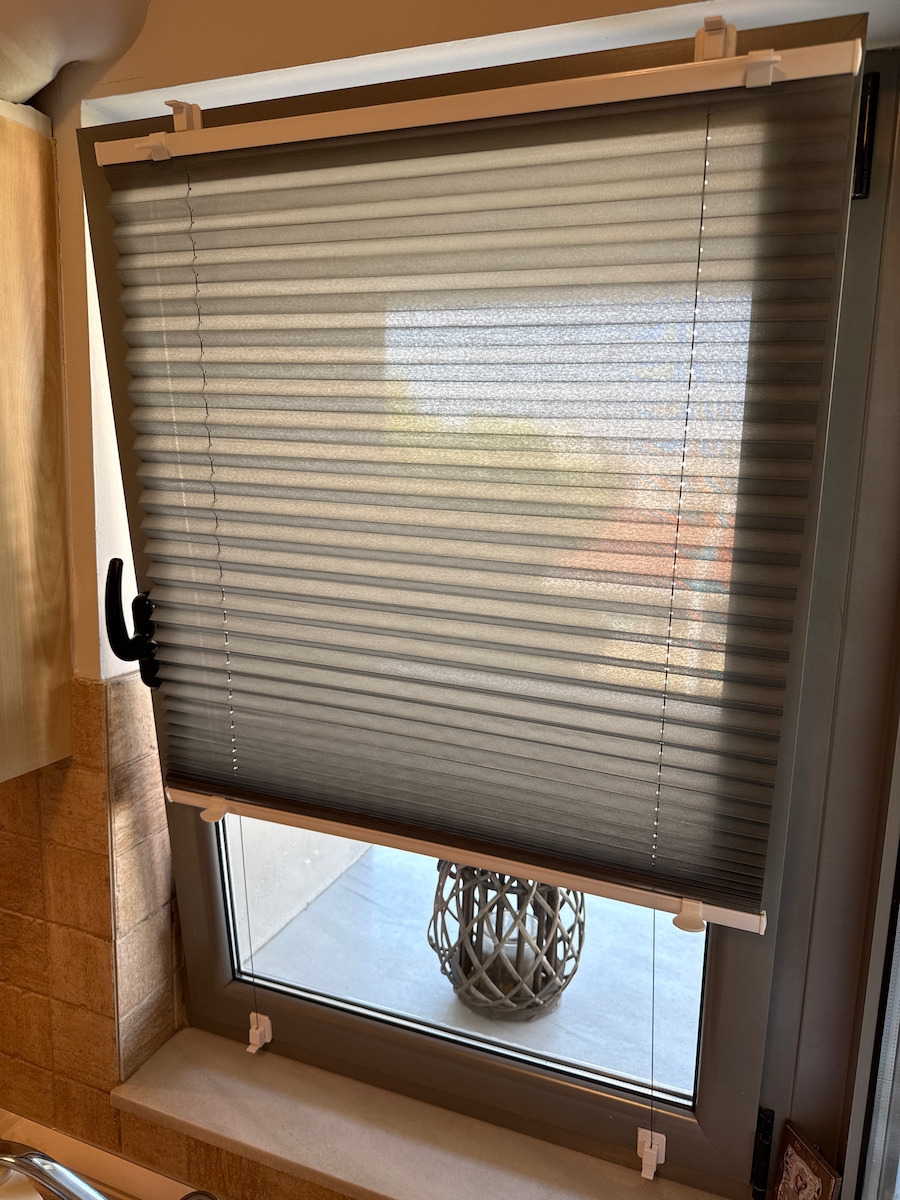 vidaXL Shade Blind Fabric in Gray Color L95xH100cm