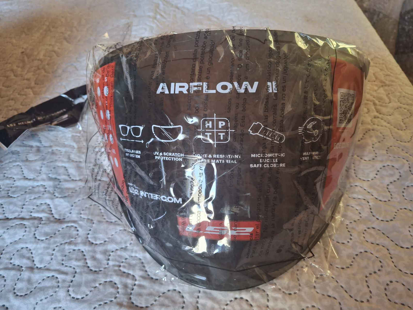 Vizieră Ls2 Of616 Airflow Ii Fumuriu Deschis