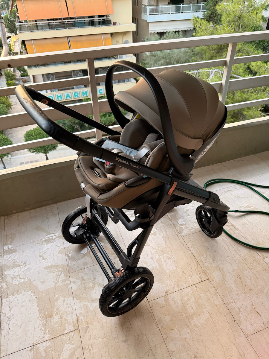 Inglesina Darwin Infant Recline EVO Car Seat i-Size Tundra Beige