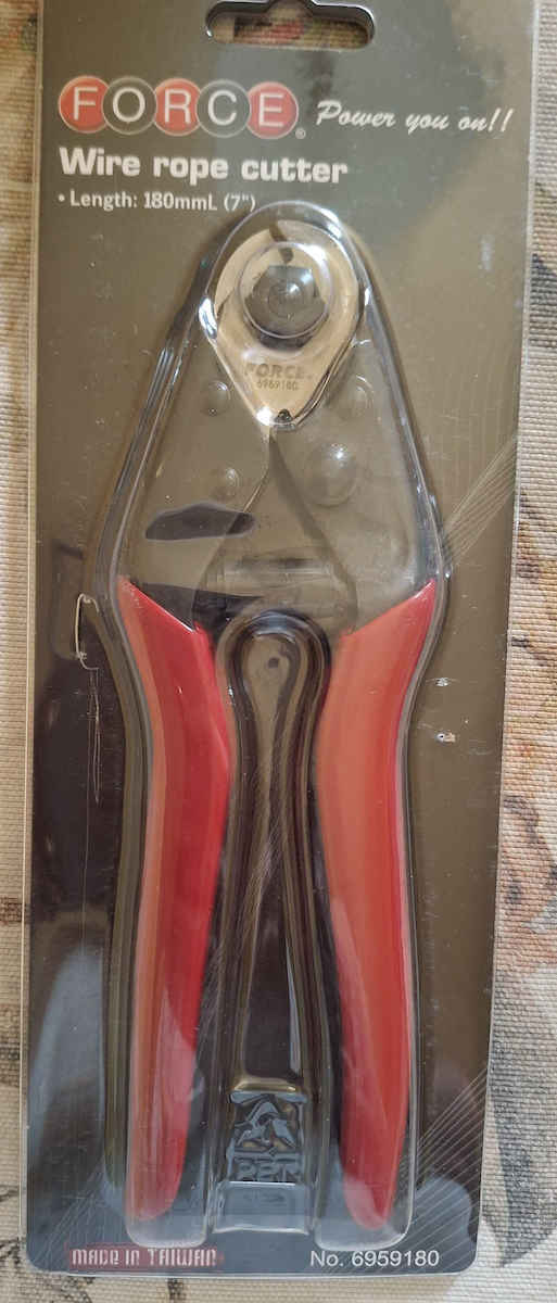 Force Kabelschneider Drahtseil Länge 180mm