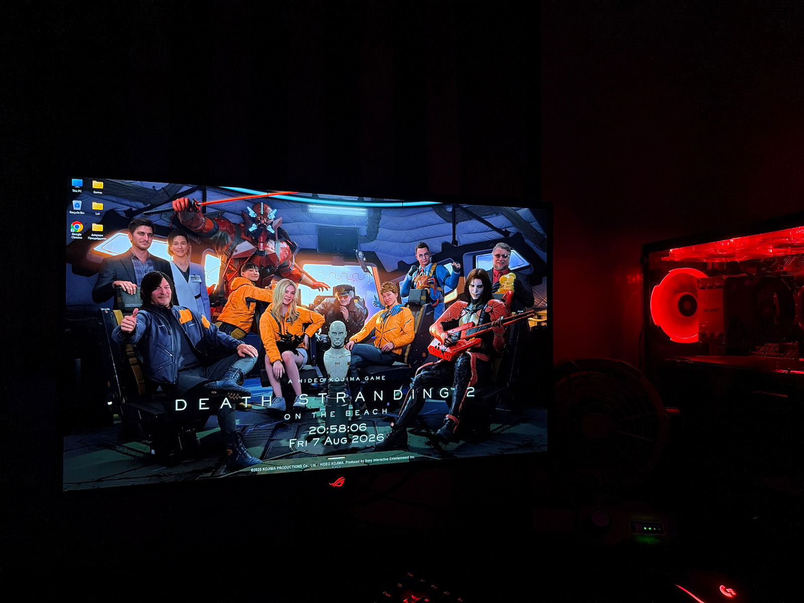 Asus ROG Strix OLED XG27AQDMG Gen2 OLED HDR Spiele-Monitor 26.5" QHD 2560x1440 240Hz mit Reaktionszeit 0.03ms GTG
