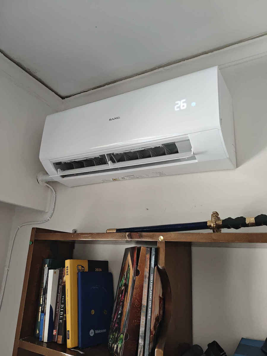 Sang SAC Klimaanlage Inverter 9000 BTU A++/A+ mit Betrieb im Leise-Modus