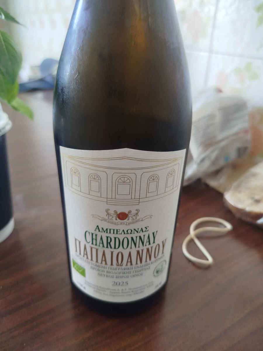 Ktima Papaioannou Biologisch Wein Chardonnay Weiß Trocken Nemea 750ml