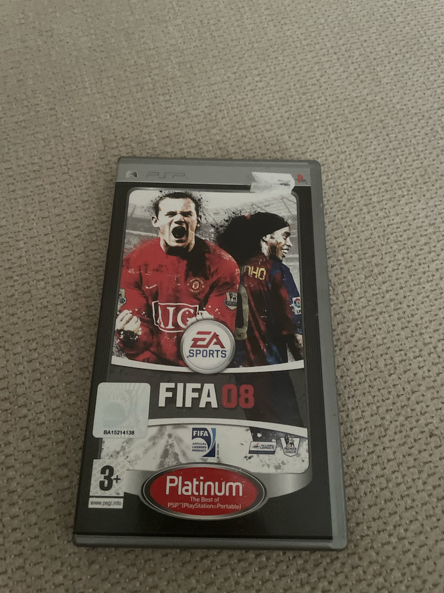 FIFA 08 Platin Ausgabe PSP Spiel (Gebraucht)