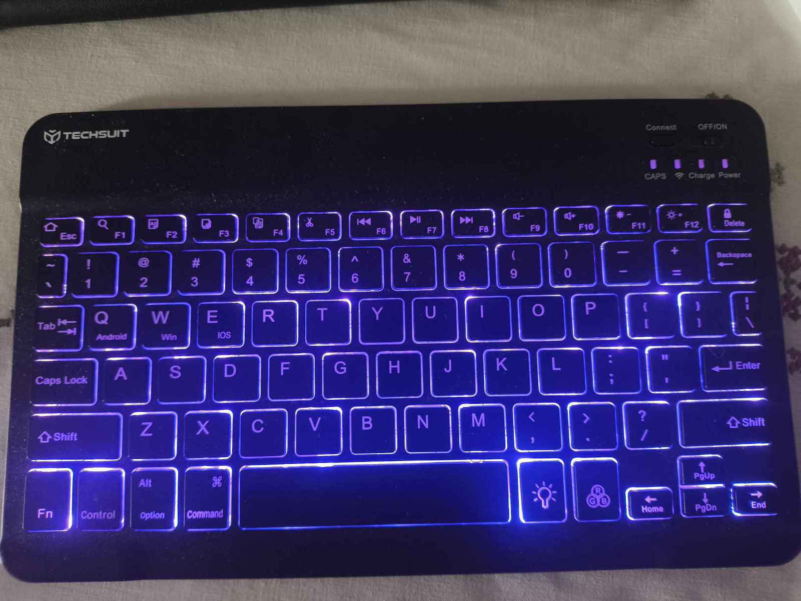 Techsuit WK1 Wireless Bluetooth Keyboard Only English US