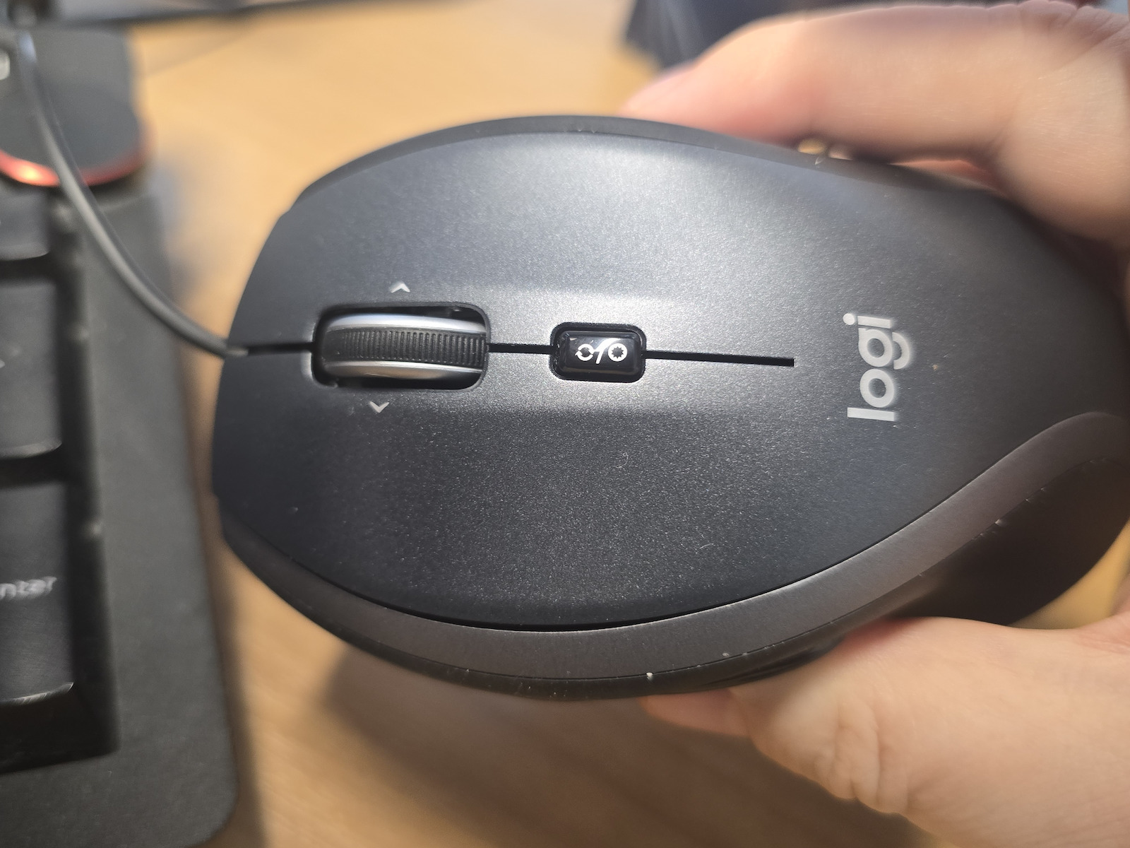 Logitech M500s Wired Ergonomic Mouse Black