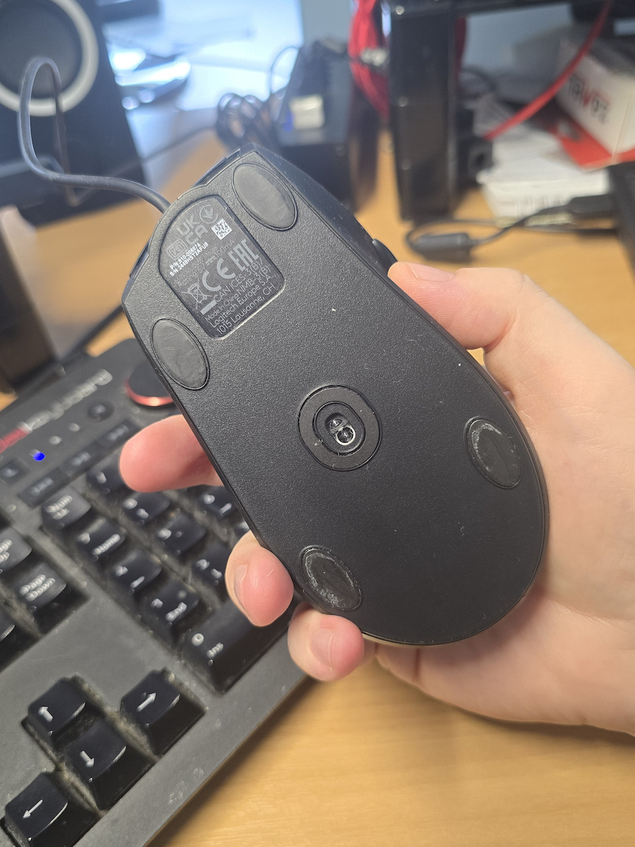 Logitech M500s Wired Ergonomic Mouse Black