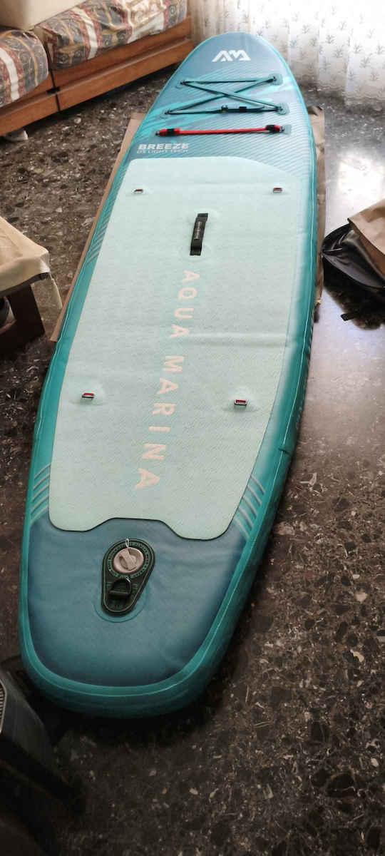 Aqua Marina Breeze Inflatable SUP Board with Length 3m Green