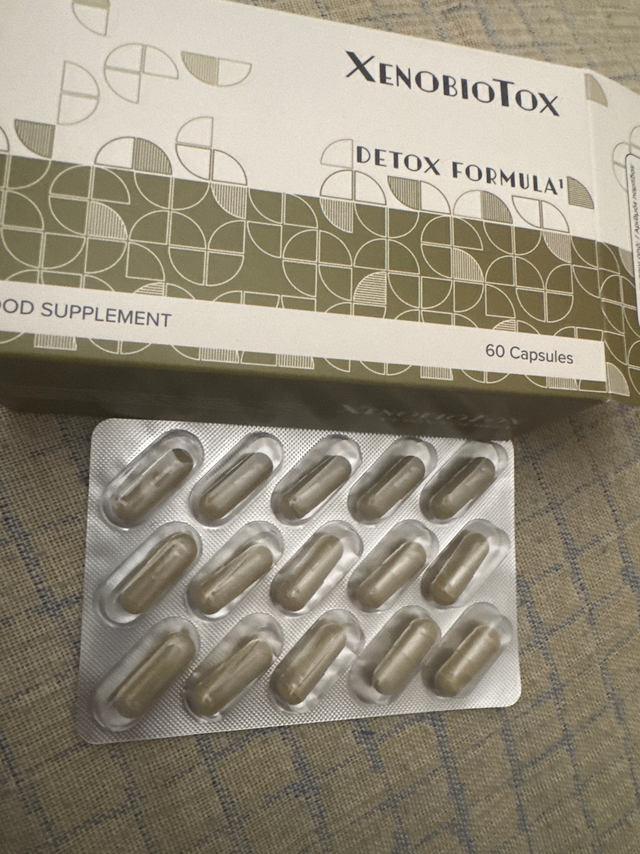 Dermageria Xenobiotox 50mg Besondere Nahrungsergänzungsmittel für Die normale Funktion von Leber, Nieren und Gallenblase 60 Kapseln