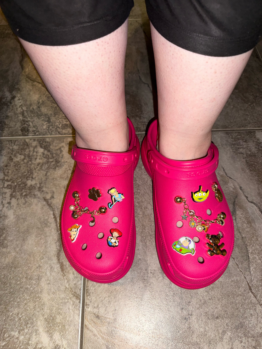 Crocs Bae Γυναικεία Σαμπό Καφέ