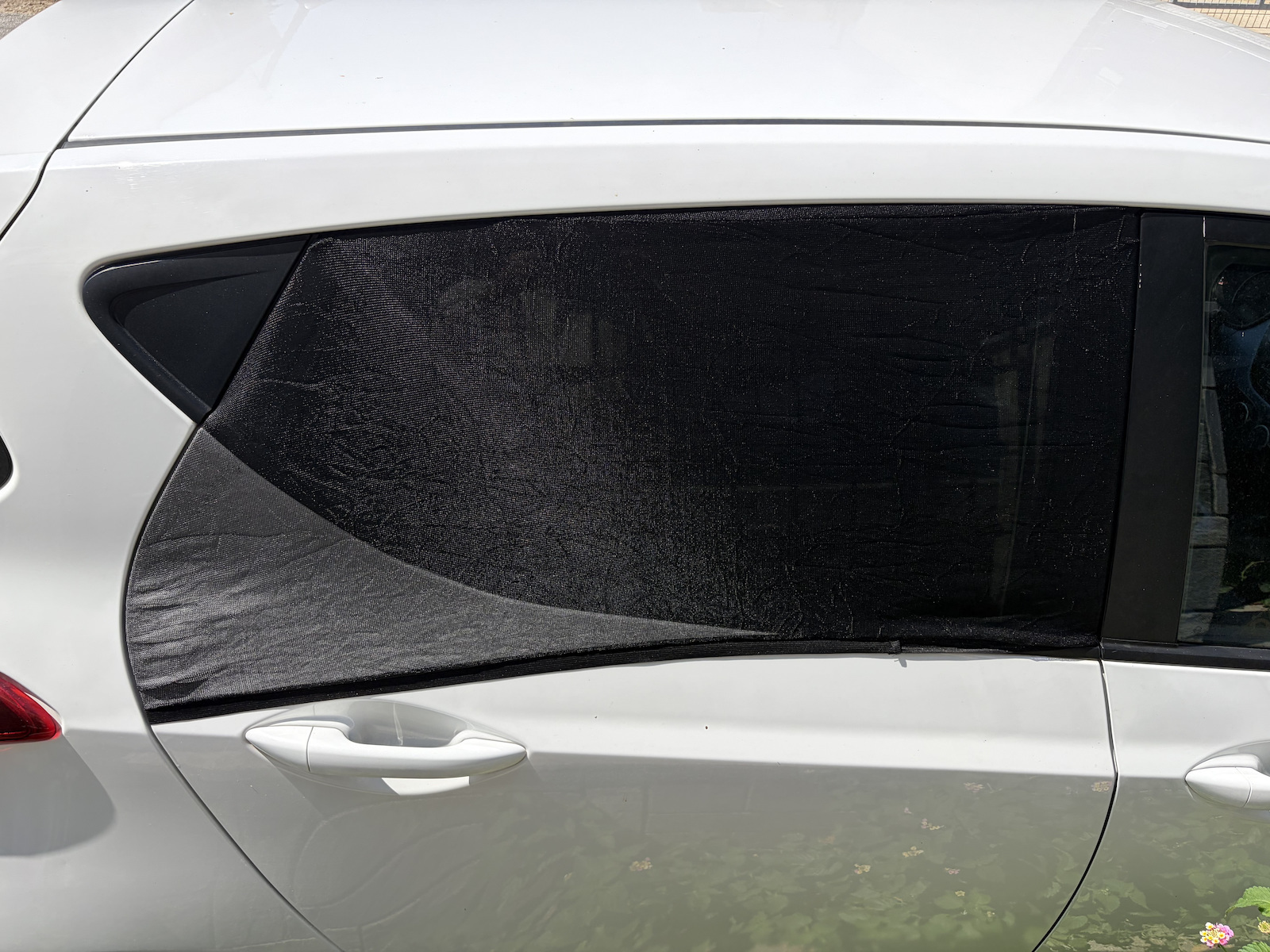 Car Side Sunshades 125x50cm 2pcs