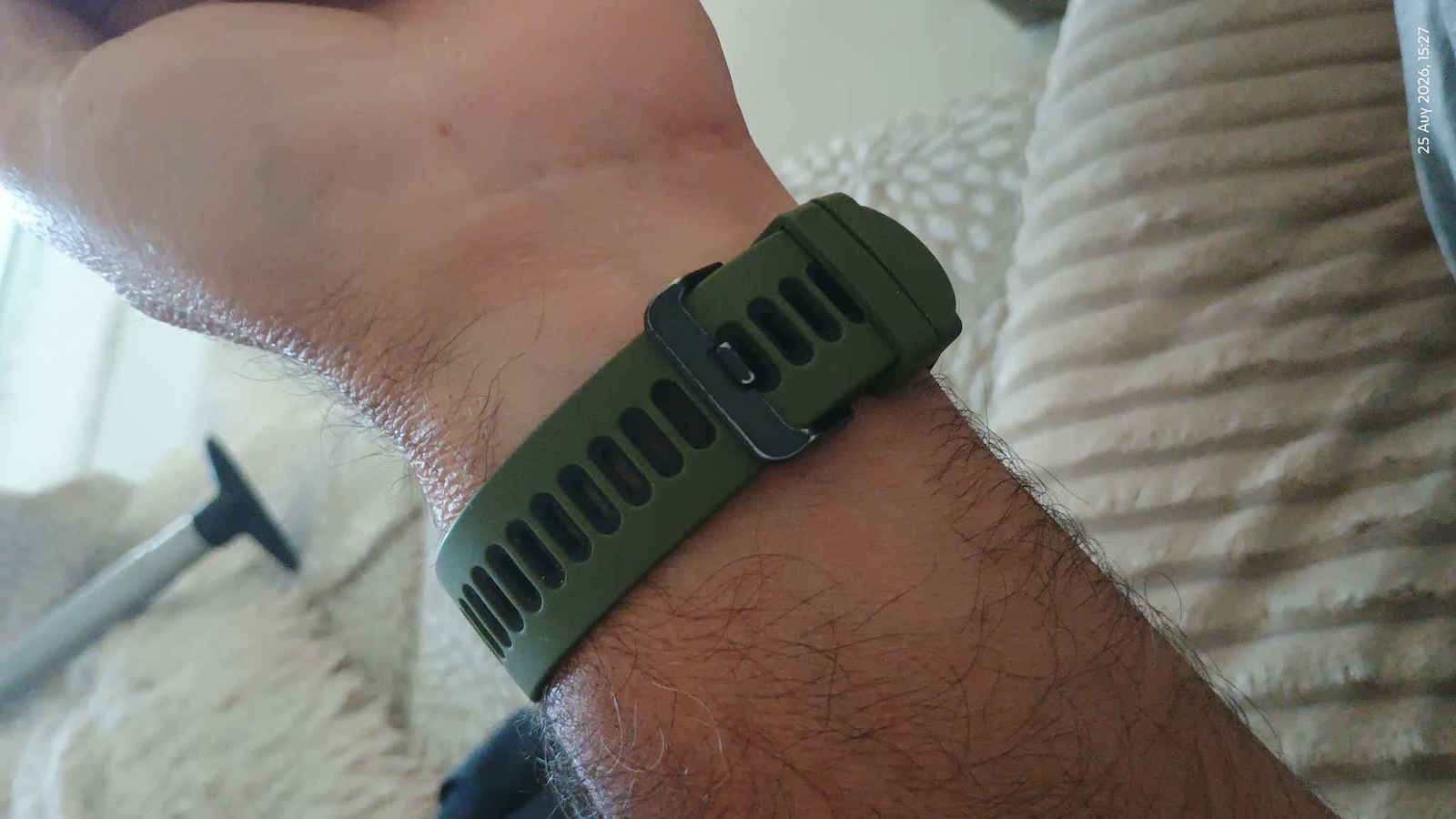 Dual Color Silicone Strap for Xiaomi Redmi Watch 5 Active Xiaomi Redmi Watch 5 Lite 48mm Army Green Black