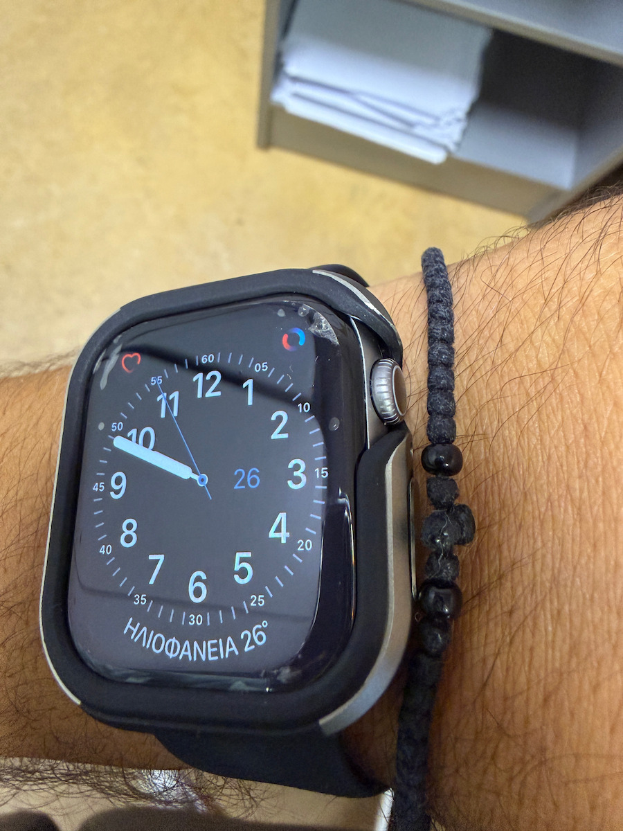 Uniq Μεταλλική Θήκη σε Ασημί χρώμα για Apple Watch Series 46mm